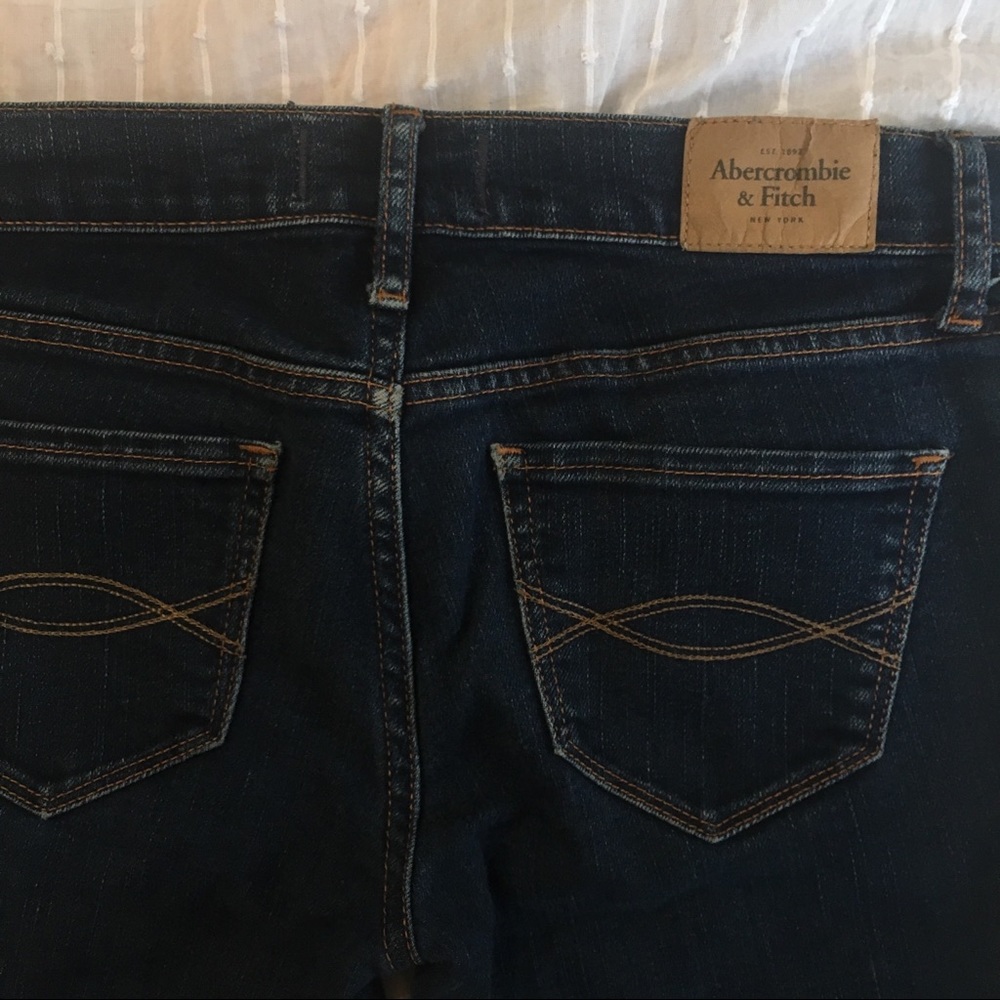 Abercrombie & Fitch Erin Dark Stretch Jeans - 0R - Picture 5 of 5